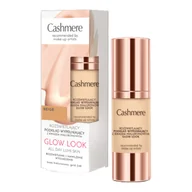 Podkłady do twarzy - DAX Cashmere Glow Look Rozświetlający podkład wypełniający z kwasem hialuronowym, Beige - miniaturka - grafika 1