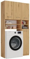 Inne meble do łazienki - Komplet mebli łazienkowych dąb artisan T4-L59 - miniaturka - grafika 1