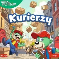 Gry planszowe - Kurierzy Rodzina Treflików - gra - miniaturka - grafika 1