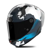Kaski motocyklowe - Kask Integralny Nolan X-804 RS UC Checa 30th Anniversary Special Niebieski płynny/Biały/Jasnoniebieski/Niebieski Głęboki BłyszczącyL - miniaturka - grafika 1