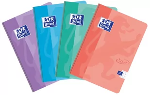 Oxford All Brulion szyty A5 96k kratka pastelowy 400123215 - Zeszyty szkolne - miniaturka - grafika 1