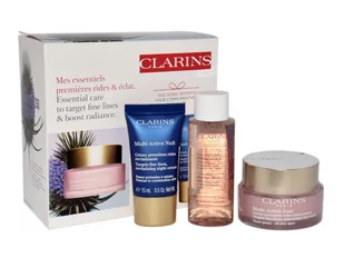 Clarins Multi-Active zestaw Krem do twarzy na dzień 50 ml + krem do twarzy na noc 15 ml + woda micelarna 50 ml dla kobiet - Zestawy kosmetyków damskich - miniaturka - grafika 1