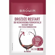 Domowy wyrób alkoholu - Browin Drożdże Restart - 22g - miniaturka - grafika 1