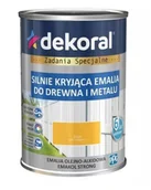 Emalie - Dekoral Emalia Ftalowa  Emakol Strong Żółty Pojemność 5 L - miniaturka - grafika 1