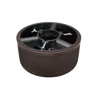 Stojak choinkowy mały 5 l 31 x 13,5 cm brązowy - Stojaki choinkowe - miniaturka - grafika 1