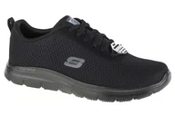 Sneakersy męskie - Skechers Flex Advantage-Bendon Sr 77125Ec-Blk Męskie Sneakersy Czarne - miniaturka - grafika 1