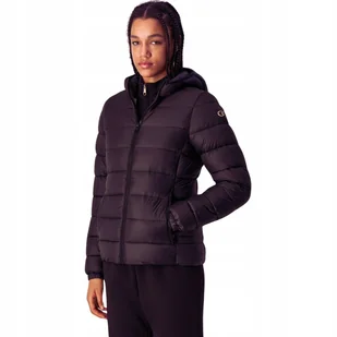 Kurtka damska Champion Hooded Polyfilled fioletowa 117568 VS503 2XL - Kurtki damskie - miniaturka - grafika 1