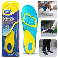 Akcesoria obuwnicze - SCHOLL GelActiv Everyday Żelowe wkładki do codziennego obuwia, amortyzujące 35,5-40,5 - miniaturka - grafika 1