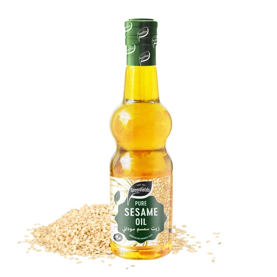 Olej Sezamowy 100% Naturalny 425 ml Greenfields