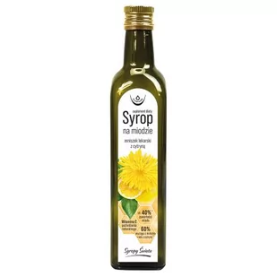 OLEOFARM Syrop na miodzie mniszek lekarski z cytryną, 250ml - Witaminy i minerały - miniaturka - grafika 1