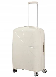 Walizka średnia American Tourister StarVibe EXP - cream speckles - Walizki - miniaturka - grafika 1