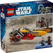 Plecaki - LEGO Star Wars 75437 Śmigacz Cobba Vantha - w zestawie minifigurki Cobba Vantha i Cada Bane'a oraz blaster i plecak odrzutowy - prezent dla chłopców w wieku od 7 lat i fanów serialu Mandalorianin - miniaturka - grafika 1