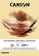 Podobrazia, bloki, papiery - Blok Mix-media Graduate, A3, yellow ochre - miniaturka - grafika 1