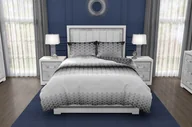 Pościel - Faro, Pościel ekskluzywna bawełniana 140x200+70x90 Glamour 018 - miniaturka - grafika 1