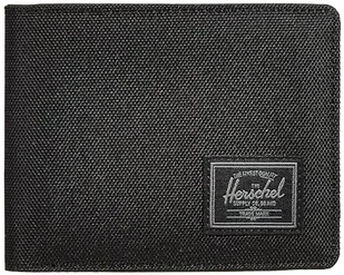 Herschel Portfel Roy, czarny odcień, Kolor czarny, One Size, Klasyczny - Portfele - miniaturka - grafika 1