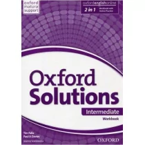 Falla Tim, Davies Paul A., Sosnowska Joanna Oxford Solutions Intermediate WB+Online w.2019 - Podręczniki dla szkół wyższych - miniaturka - grafika 1