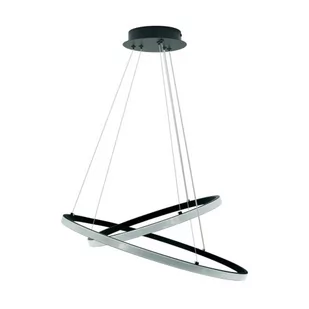Center LED lampa wisząca 2-punktowa 60W/4000K czarna - Lampy sufitowe - miniaturka - grafika 1