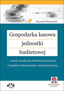 ODDK Gospodarka kasowa jednostki budżetowej Krzysztof Jacek Korociński - Biznes - miniaturka - grafika 1