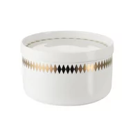 Miski i półmiski - Miseczka Porcelanowa 15 cm Z Przykrywką Gaja Villa Italia - miniaturka - grafika 1