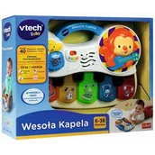 Instrumenty muzyczne dla dzieci - Vtech 61074 Wesoła Kapela Pianinko z dźwiękami 61074 - miniaturka - grafika 1