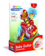Gryzaki dla dzieci - CLEMENTONI Clementoni Baby Grzechotka gitara 17230 - miniaturka - grafika 1