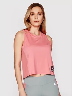Koszulki i topy damskie - Asics Koszulka techniczna Sakura 2012B943 Różowy Slim Fit - grafika 1