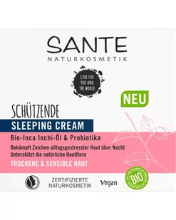 Sante, Ochronny Krem Regenerujący Na Noc Z Organicznym Olejem Inca Inchi I Probiotykami, 50ml - Balsamy i kremy do ciała - miniaturka - grafika 1