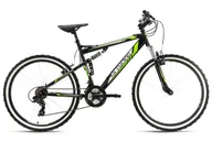 Rowery - KS Cycling, Rower górski, Scrawler 26", czarny, unisex - miniaturka - grafika 1