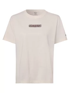 Koszulki i topy damskie - Champion - T-shirt damski, biały|beżowy - grafika 1