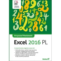 Helion Excel 2016 PL Ćwiczenia praktyczne - Krzysztof Masłowski