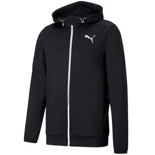 Bluzy męskie - Puma, Bluza męska, RTG FZ Hoodie 585832-01, czarna, rozmiar S - grafika 1