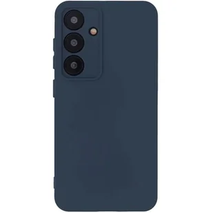 Etui TECTO SHIELD Silicon Soft do Samsung Galaxy S24 Ciemno-niebieski - Etui i futerały do telefonów - miniaturka - grafika 1