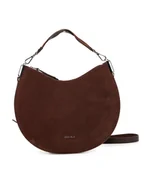 Torebki damskie - Coccinelle Torebka QKG Coccinellesunup Suede E1 QKG 13 01 01 Brązowy - miniaturka - grafika 1