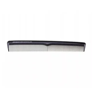 Denman DC07 Carbon Small Setting Comb grzebień do włosów Black - Szczotki i grzebienie do włosów - miniaturka - grafika 1