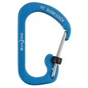 Sprzęt wspinaczkowy - Nite Ize Karabińczyk Slidelock #2 Niebieski - miniaturka - grafika 1
