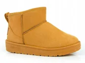 Śniegowce damskie - Buty Damskie Big Star Kk274289 Śniegowce Bambosze - miniaturka - grafika 1