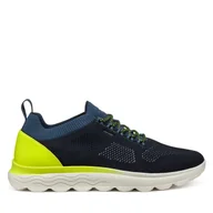 Sneakersy męskie - Sneakersy Geox U Spherica U55BYE 0009T C4502 Granatowy - miniaturka - grafika 1