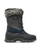Buty dla dziewczynek - CMP Śniegowce Magdalena Snowboots 3Q76455J Szary - miniaturka - grafika 1