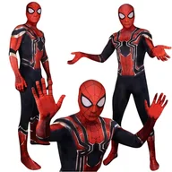 Stroje karnawałowe - STRÓJ KOSTIUM PRZEBRANIE IRON SPIDER PAJĄK COSPLAY 158/164 - miniaturka - grafika 1