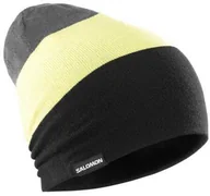 Czapki i chusty sportowe damskie - Czapka Salomon Flatspin Reversible Deep Black - miniaturka - grafika 1