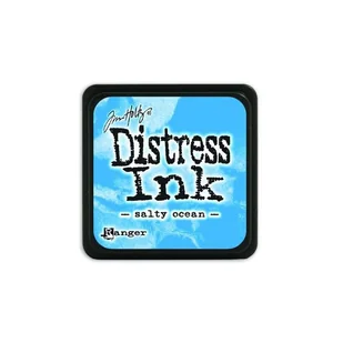 Poduszka z tuszem Ranger - Distress Mini Ink Pad - SALTY OCEAN - Decoupage - miniaturka - grafika 1
