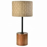 Lampy stojące - Lampa Stołowa Belldeco Wood Old 1 - miniaturka - grafika 1