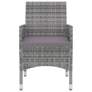 7-cz. zestaw mebli ogrodowych z poduszkami, rattan PE i szkło - Meble ogrodowe - miniaturka - grafika 5