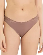 Majtki damskie - CALVIN KLEIN MAJTKI DAMSKIE RÓŻOWE Z KORONKĄ XS 2A5E1_F* TIA - miniaturka - grafika 1