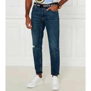 Hugo Blue Jeansy Brody Regular Fit - Spodnie męskie - miniaturka - grafika 1