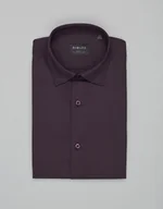 Koszule męskie - Koszula modigliana 00538 długi rękaw fiolet slim fit - miniaturka - grafika 1