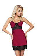 Piżamy damskie - HALKA MARITA (kolor fiolet, rozmiar S) - miniaturka - grafika 1