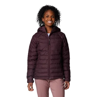Damska kurtka z kapturem Columbia Powder Lite II Hooded Jacket moonvista - S - Kurtki damskie - miniaturka - grafika 1