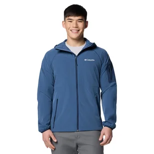 Męski Softshell COLUMBIA TALL HEIGHTS II HDD SFTS 2117211478 – Niebieski - Bluzy sportowe męskie - miniaturka - grafika 1