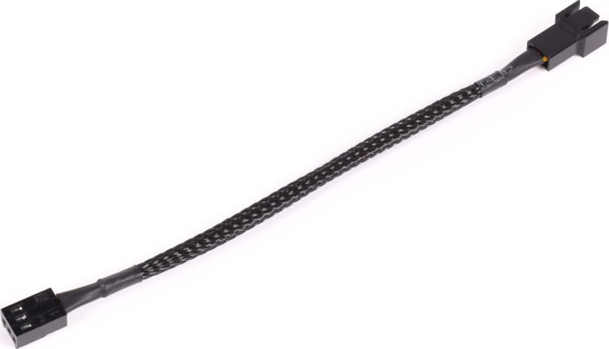 Alphacool Alphacool Verlängerungskabel - 3-Pin zu 3-Pin-Lüfter, 15 cm
